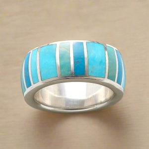 Blue Green Palette Ring